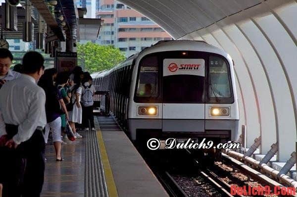 Kinh nghiệm thuê tàu điện ngầmgiá rẻ ở Singapore