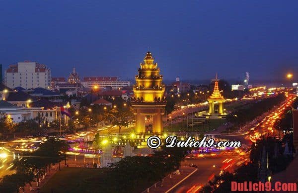 . Hướng dẫn lịch trình du lịch Phnom Penh 3 ngày 2 đêm giá rẻ