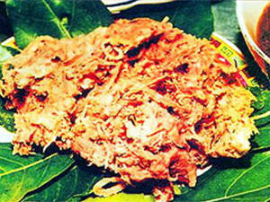 Ẩm thực Nghệ An - thịt chua chịn xồm - iVIVU.com