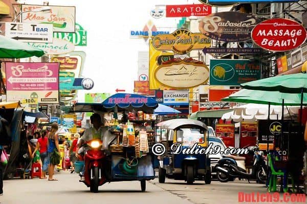 Khách sạn đẹp, giá rẻ, chất lượng, tiện nghi, được yêu thích và nổi tiếng phố Khaosan, Bangkok