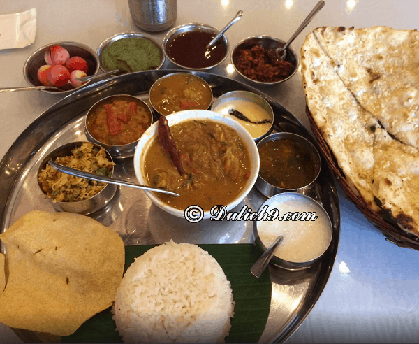 Món ăn đặc sản ngon, nổi tiếng ở Ấn Độ: Du lịch Ấn Độ nên ăn món gì?