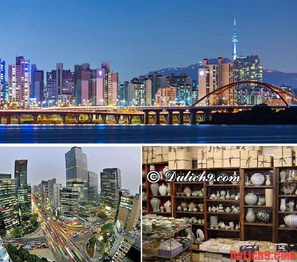 Địa điểm tham quan ở Seoul - lịch trình 5 ngày: Kinh nghiệm du lịch Seoul tự túc, giá rẻ