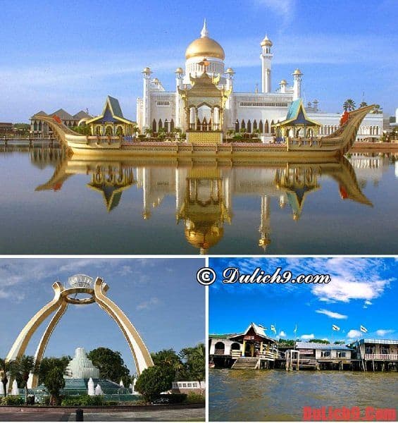 Địa điểm tham quan nổi tiếng ở Brunei - Kinh nghiệm du lịch Brunei tự túc, giá rẻ