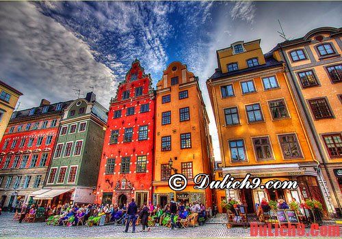 Gamla Stan - Địa điểm mua sắm nhộn nhịp của Thụy Điển. Du lịch Thụy Điển mua sắm gì, mua ở đâu?