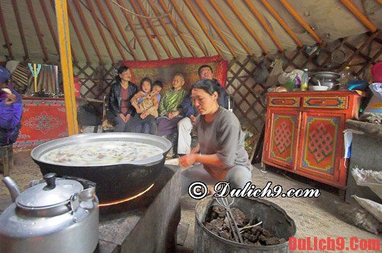 Dịch vụ ăn uống ở Mông Cổ