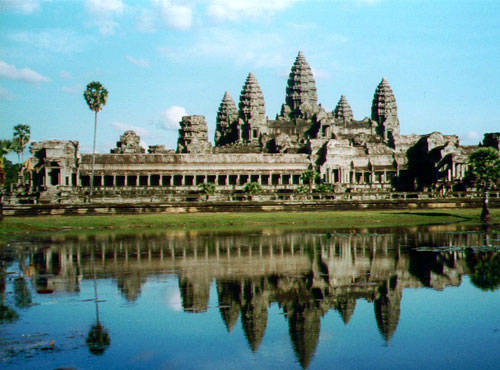 Quần thể Angkor Wat được công nhận là di sản văn hóa thế giới. Ảnh: Campuchia