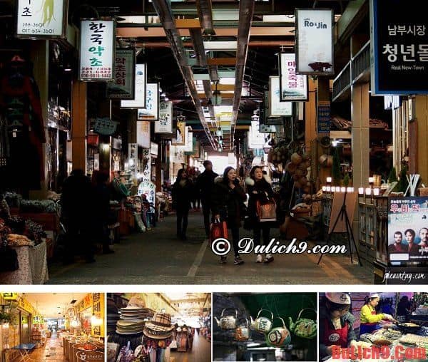 chợ truyền thống Jeonju Nambu - Khu chợ không thể bỏ qua khi du lịch Hàn Quốc
