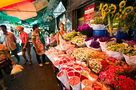 Chợ hoa Pak Khlong Talat