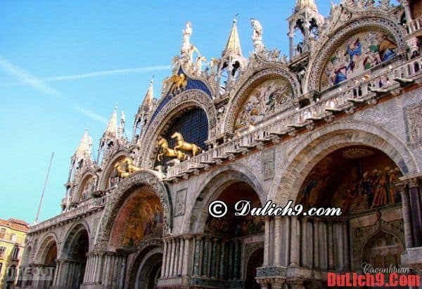  Vương cung thánh đường St. Mark-điểm đến không thể không ghé qua một lần khi du lịch Venice, Italia