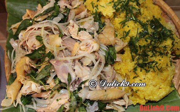 Xôi gà - Món ăn sáng lạ mà quen phải ăn khi du lịch Đà Nẵng