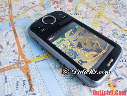 Có sẵn GPS và RATP trong điện thoại để tránh lạc đường khi du lịch Paris tự túc