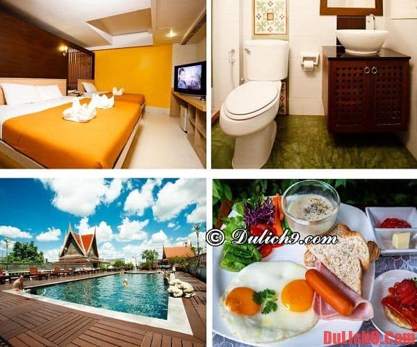 Khách sạn bình dân có hồ bơi, tầm nhìn đẹp, nổi tiếng nhất trung tâm Khaosan, Bangkok