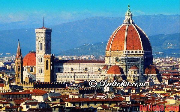 Nhà thờ Florence Cathedral - Công trình kiến trúc đẹp và nổi bật nên đến tham quan nhất khi du lịch Florence, Italia