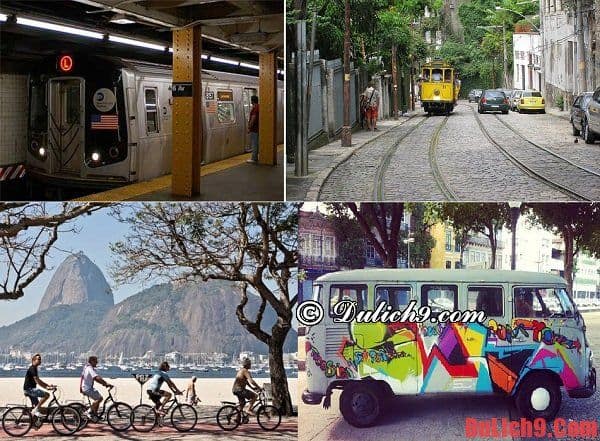Kinh nghiệm di chuyển, đi lại và sử dụng phương tiện công cộng khi tham quan Rio de Janeiro