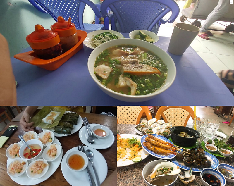Địa điểm ăn uống ngon ở TPHCM. Khu ẩm thực Sài Gòn giá rẻ. Đường Phan Văn Hân
