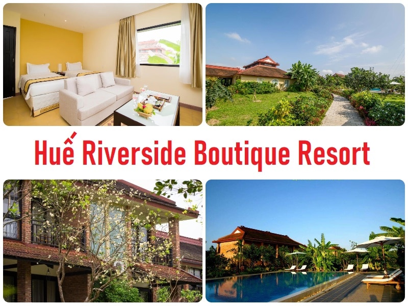 Resort ở Huế view sông Hương, Huế Riverside Boutique Resort & Spa