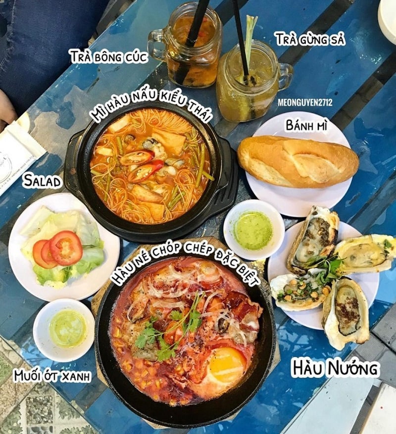 Hàu né - món ăn độc lạ và hấp dẫn ở quận Tân Bình nên thử một lần khi du lịch Sài Gòn 
