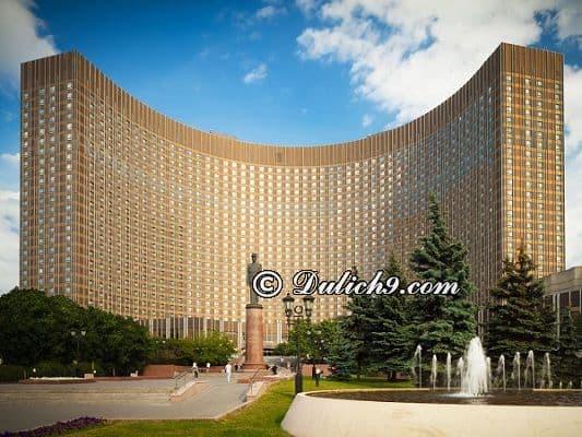 Kinh nghiệm thuê khách sạn ở Nga. Du lịch Nga nên ở khách sạn nào? Khách sạn đẹp, tiện nghi giá rẻ ở Nga