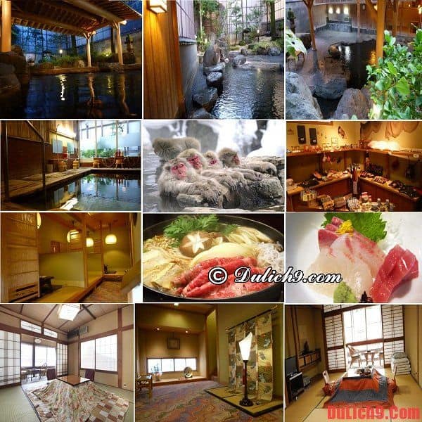 Khách sạn truyền thống độc đáo, tiện nghi và có suối nước nóng nổi tiếng được ưa chuộng nhất Nagano, Nhật Bản