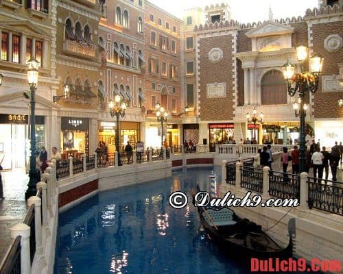 Địa điểm mua sắm nổi tiếng ở Macao. Đi đâu mua sắm khi du lịch Macau?