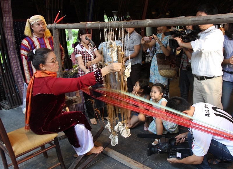 Địa điểm du lịch nổi tiếng Ninh Thuận, làng nghề dệt Mỹ Nghiệp