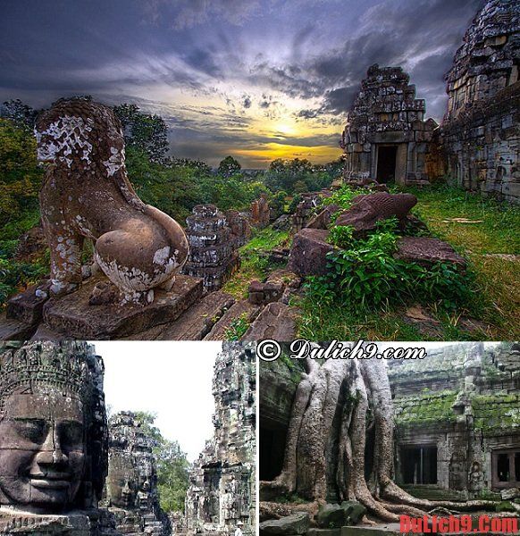 Kinh nghiệm du lịch Angkor Wat ở Campuchia: Danh lam thắng cảnh đẹp, nổi tiếng ở Angkor Wat - Campuchia