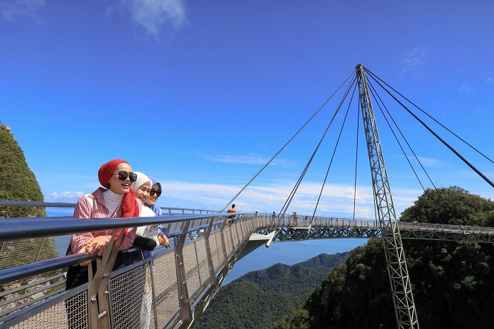 Cầu Sky Bridge, Langkawi. Ảnh: panoramalangkawi.