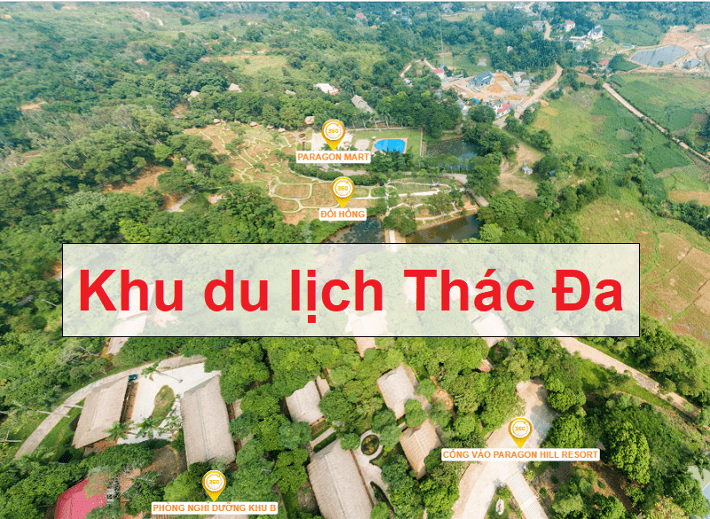 Địa điểm du lịch gần Hà Nội, Khu du lịch Thác Đa