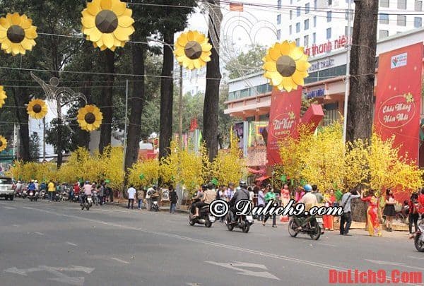 Địa điểm chụp ảnh Tết đẹp nhất ở Sài Gòn. Đi đâu chụp ảnh tết ở Sài Gòn đẹp nhất?