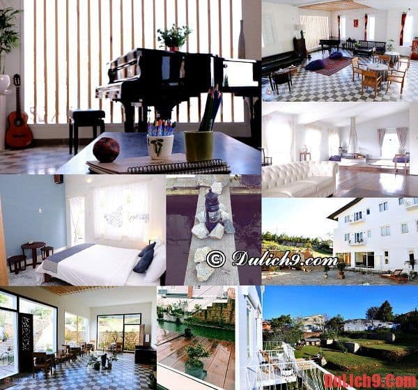 Thiết kế, nội thất và không gian hoàn hảo của Lữ Tấn - Khác sạn đẹp, tiện nghi và được đánh giá cao ở Đà Lạt