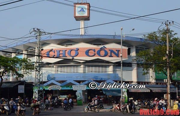 Chợ Cồn - Địa điểm du lịch và trung tâm ăn uống lớn nhất Đà Nẵng