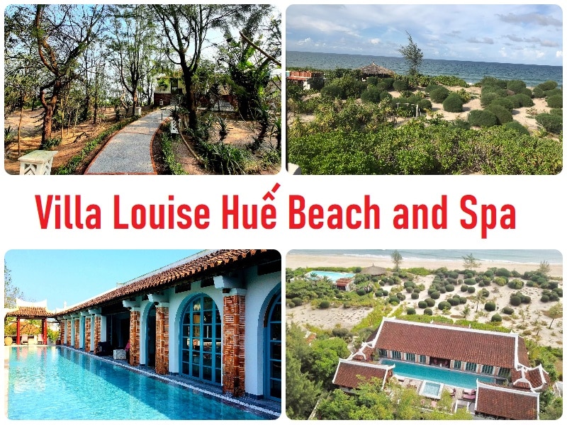 Villa Louise Huế Beach and Spa, những resort đẹp ở Huế