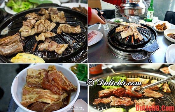  địa chỉ thưởng thức thịt nướng Hàn Quốc ngon nhất khi du lịch Seoul, Hàn Quốc tự túc ăn uống 