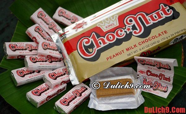 Kẹo Chocnut - Du lịch Philippines mua kẹo chocnut làm quà ở đâu?