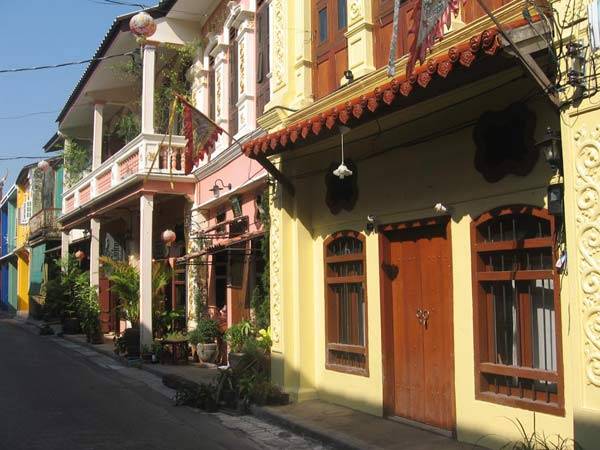 phố cổ ở Phuket