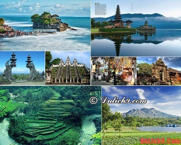 Kinh nghiệm du lịch Bali thú vị khi thăm quan những địa danh nổi tiếng: Chơi gì ở đảo Bali? Địa điểm du lịch nổi tiếng ở đảo Bali