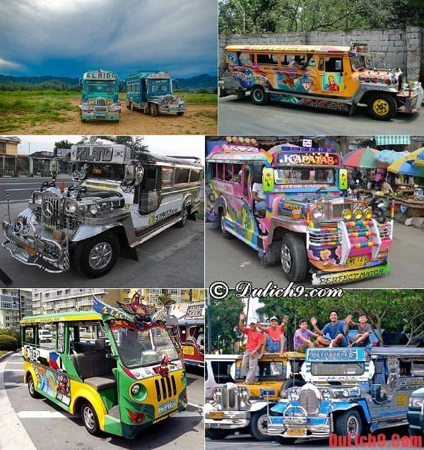 Du lịch và khám phá Manila bằng xe Jeep - Trải nghiệm du lịch giá rẻ và vui vẻ phải thử một lần khi du lịch Philippines