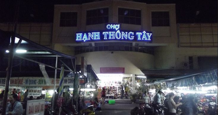 Chợ Hạnh Thông Tây một chợ lớn Sài Gòn