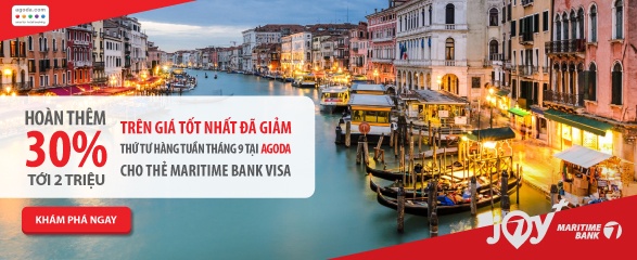 Maritime Bank Visa, Travel JOY+ anh 2
