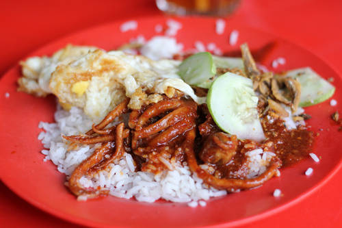 Am thuc Malaysia - Nasi lemak