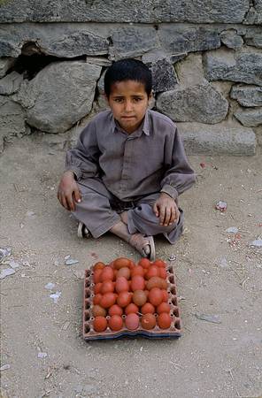 Món trứng này là món ăn đường phố phổ biến ở Kabul, Afghanistan