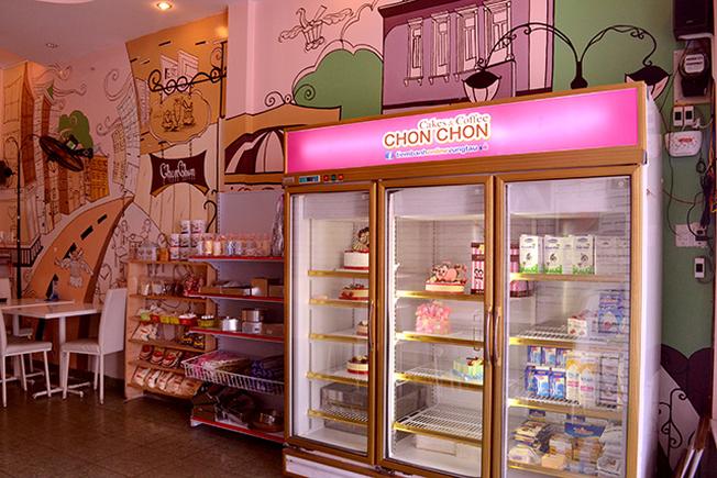 Tiệm bánh kem Chon Chon hấp dẫn nhiều du khách