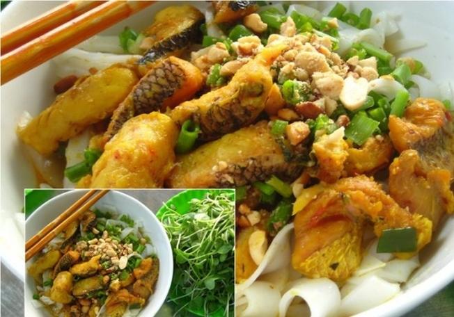 Mỳ Quảng cá lóc là món ngon Đà Nẵng bình dị góp phần làm nên nghệ thuật ẩm thực miền Trung