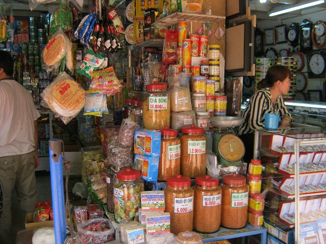 Đặc sản Tây Ninh ở chợ Long Hoa Tây Ninh