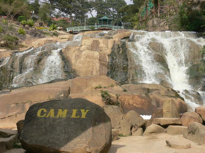 Thác Cam Ly một trong những thác nước đẹp nhất ở phía Tây Đà Lạt