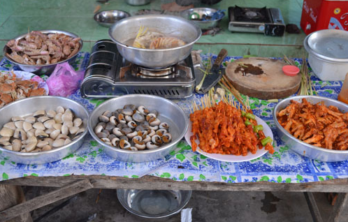 Món ăn đa dạng và dân dã - đảo thạnh an cần giờ foody