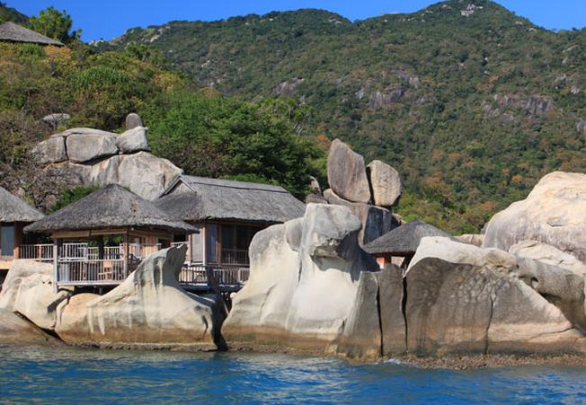 Hệ thống nhà nghỉ làm từ nguồn nguyên liệu tự nhiên tại Ninh Vân