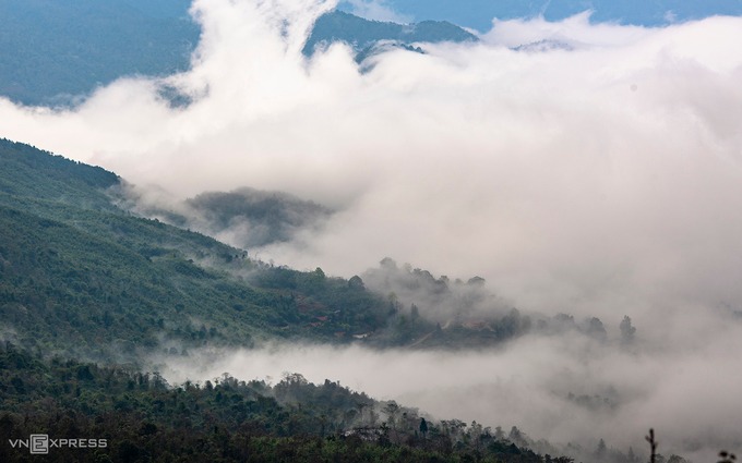 “Vượt hành trình hơn 70 km từ Sa Pa đến Y Tý rất tuyệt. Tôi có cảm giác mình đang đi trên mây và mê mẩn trước vẻ đẹp của núi rừng. Một cơn gió thổi nhẹ cũng làm biển mây mênh mông khẽ rùng mình chuyển động”, nhiếp ảnh gia Phạm Ngọc Thạch (Hà Nội) cho biết. Anh đã có chuyến săn ảnh mùa mây 2018-2019.