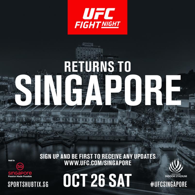 UFC Fight Night Singapore 2019