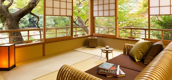 Khách sạn được mô phỏng lại một cách thông minh lối sống truyền thống cổ xưa của người Nhật
